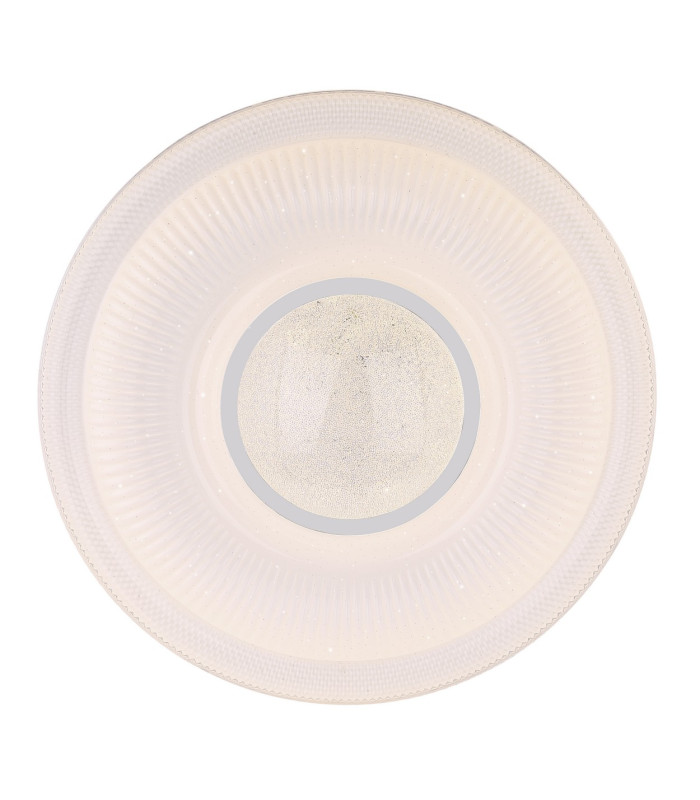 Magnifique Integrated LED Semi Flush Ceiling Light White LED Dimmable 3000-6500K Remote Control Tuya Smart-3