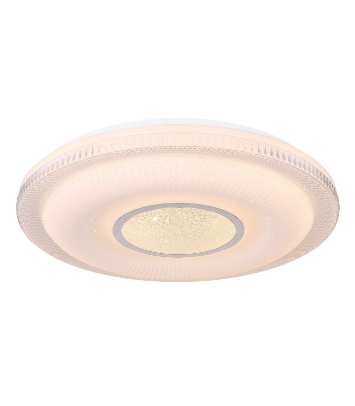 Magnifique Integrated LED Semi Flush Ceiling Light White LED Dimmable 3000-6500K Remote Control Tuya Smart-5