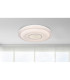 Magnifique Integrated LED Semi Flush Ceiling Light White LED Dimmable 3000-6500K Remote Control Tuya Smart-8