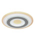 Sabatino 30cm Integrated LED Semi Flush Ceiling Light White LED Dimmable 3000-6000K Remote Control-4