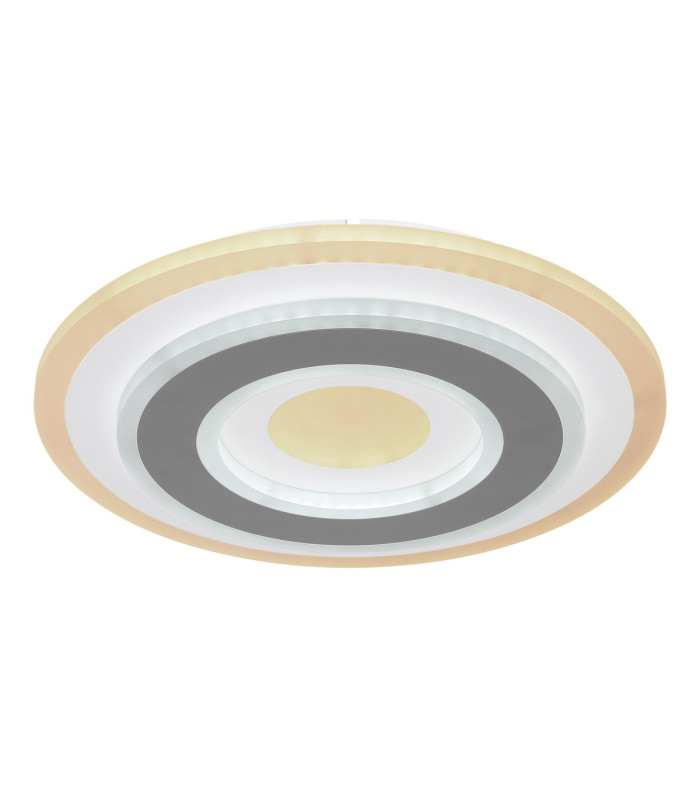 Sabatino 30cm Integrated LED Semi Flush Ceiling Light White LED Dimmable 3000-6000K Remote Control-4