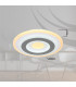 Sabatino 30cm Integrated LED Semi Flush Ceiling Light White LED Dimmable 3000-6000K Remote Control-9