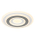 Sabatino Integrated LED Semi Flush Ceiling Light White LED Dimmable 2700-6000K Remote Control-1