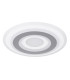 Sabatino Integrated LED Semi Flush Ceiling Light White LED Dimmable 2700-6000K Remote Control-2