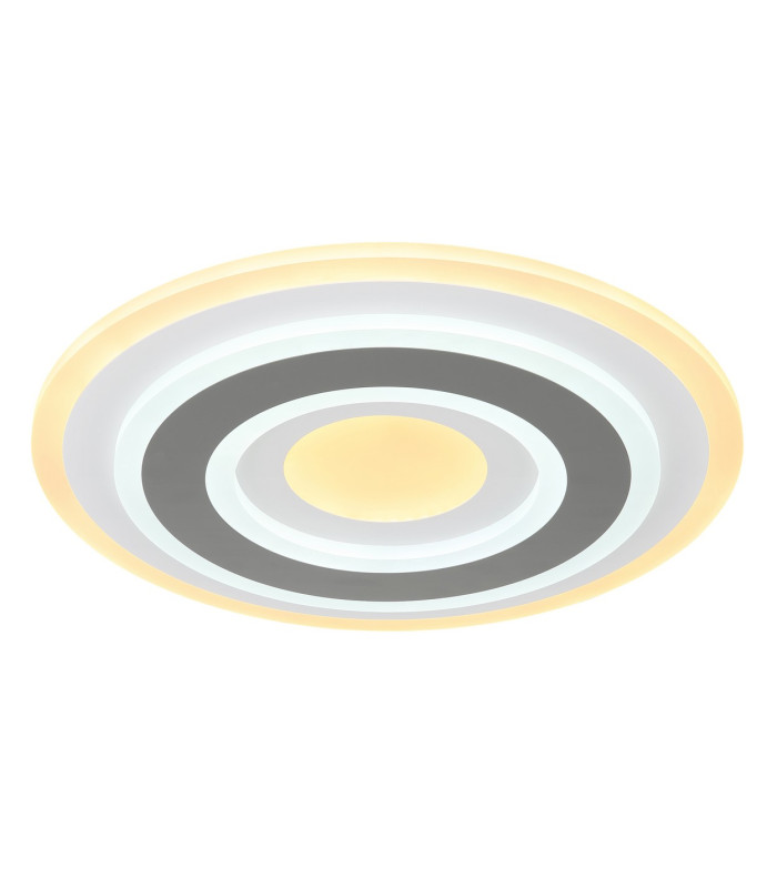 Sabatino Integrated LED Semi Flush Ceiling Light White LED Dimmable 2700-6000K Remote Control-5