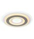Sabatino Integrated LED Semi Flush Ceiling Light White LED Dimmable 2700-6000K Remote Control-6