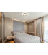 Sabatino Integrated LED Semi Flush Ceiling Light White LED Dimmable 2700-6000K Remote Control-11