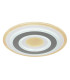 Sabatino Integrated LED Semi Flush Ceiling Light White LED Dimmable 2700-6000K Remote Control-12