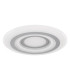Sabatino I Integrated LED Semi Flush Ceiling Light White LED Dimmable 3000-6000K Remote Control-2