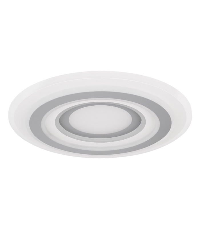 Sabatino I Integrated LED Semi Flush Ceiling Light White LED Dimmable 3000-6000K Remote Control-2