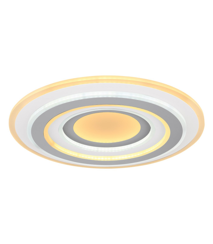Sabatino I Integrated LED Semi Flush Ceiling Light White LED Dimmable 3000-6000K Remote Control-5