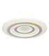 Sabatino I Integrated LED Semi Flush Ceiling Light White LED Dimmable 3000-6000K Remote Control-6