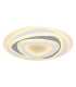 Sabatino II Integrated LED Semi Flush Ceiling Light White LED Dimmable 3000-6000K Remote Control-1