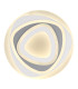 Sabatino II Integrated LED Semi Flush Ceiling Light White LED Dimmable 3000-6000K Remote Control-3