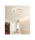 Sabatino II Integrated LED Semi Flush Ceiling Light White LED Dimmable 3000-6000K Remote Control-8