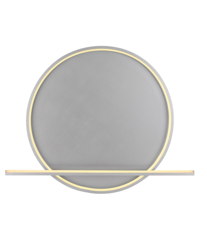 Ronda Integrated LED Semi Flush Ceiling Light Nickel Matt LED Dimmable 2700-6000K Remote Control-3