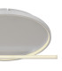 Ronda Integrated LED Semi Flush Ceiling Light Nickel Matt LED Dimmable 2700-6000K Remote Control-4