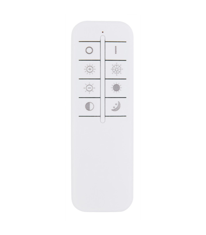 Ronda Integrated LED Semi Flush Ceiling Light Nickel Matt LED Dimmable 2700-6000K Remote Control-7