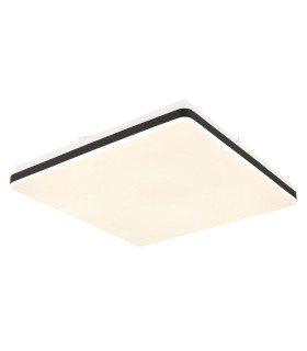 Ully Decorative Flush Ceiling Light White Matt LED Dimmable 2700-6500K Remote Control Timer Tuya Smart-1