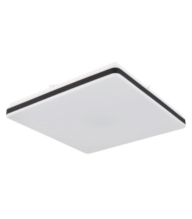 Ully Decorative Flush Ceiling Light White Matt LED Dimmable 2700-6500K Remote Control Timer Tuya Smart-2