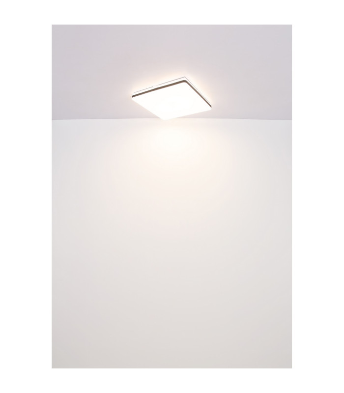 Ully Decorative Flush Ceiling Light White Matt LED Dimmable 2700-6500K Remote Control Timer Tuya Smart-8