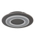 Jayden 32cm Integrated LED Semi Flush Ceiling Light Anthracite Brushed LED 3000K-2