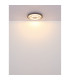 Jayden 32cm Integrated LED Semi Flush Ceiling Light Anthracite Brushed LED 3000K-5