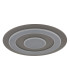 Jayden 60cm Integrated LED Semi Flush Ceiling Light Anthracite Brushed LED 3000K-2