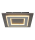 Jayden 32cm Integrated LED Semi Flush Ceiling Light Anthracite Brushed LED 3000K-3