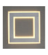 Jayden 32cm Integrated LED Semi Flush Ceiling Light Anthracite Brushed LED 3000K-4