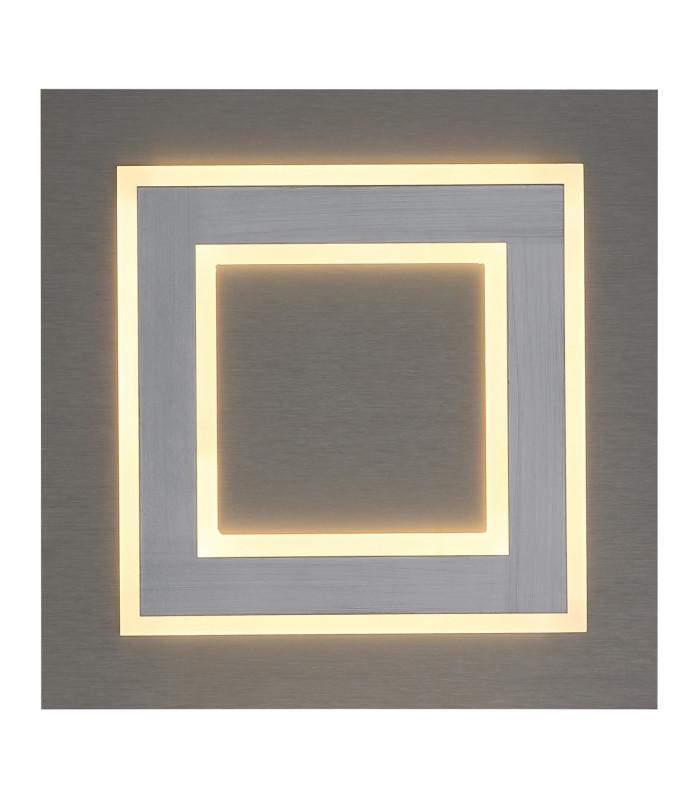 Jayden 32cm Integrated LED Semi Flush Ceiling Light Anthracite Brushed LED 3000K-4