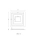 Jayden 60cm Integrated LED Semi Flush Ceiling Light Anthracite Brushed LED 3000K-6