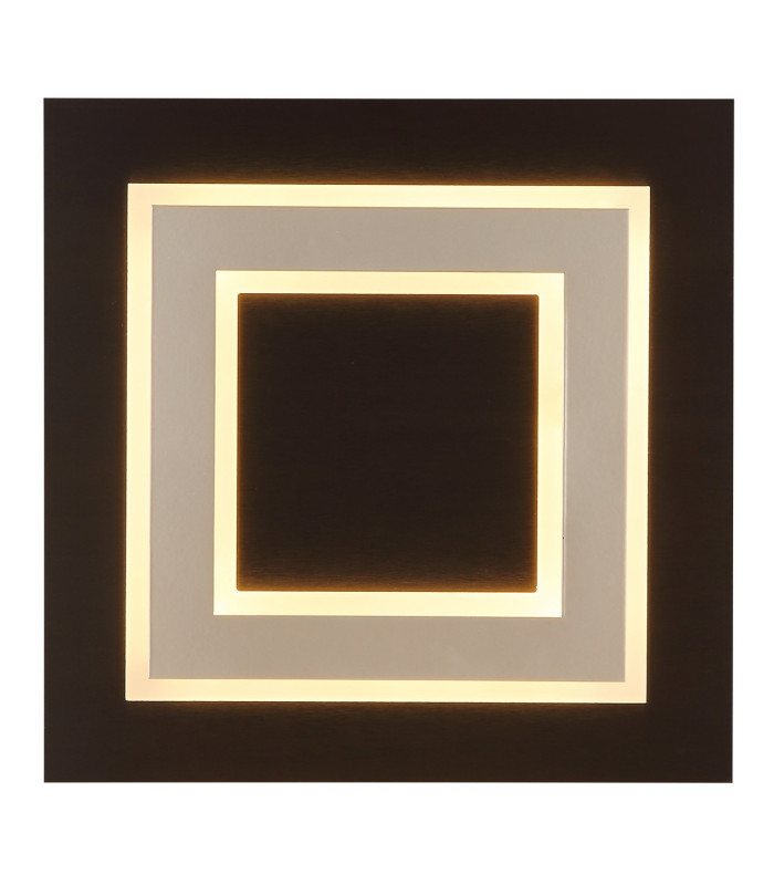 Jayden 32cm Integrated LED Semi Flush Ceiling Light Matt Black LED 3000K-4