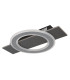 Jayden Integrated LED Semi Flush Ceiling Light Anthracite Brushed LED 3000K-2