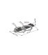 Jayden 2 Ring Integrated LED Semi Flush Ceiling Light Anthracite Brushed 2x LED 3000K-10