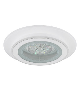 Bluma Integrated LED Semi Flush Ceiling Light White LED Dimmable 2700-6500K Remote Control Timer-2