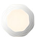 Flordelis 48cm Integrated LED Semi Flush Ceiling Light White Matt LED 3000-6000K-3