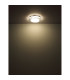 Flordelis 48cm Integrated LED Semi Flush Ceiling Light White Matt LED 3000-6000K-6