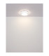 Flordelis 48cm Integrated LED Semi Flush Ceiling Light White Matt LED 3000-6000K-7