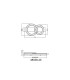 Jayden 2 Ring Integrated LED Semi Flush Ceiling Light Wood Look Dark 2x LED 3000K-10