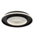 Marsh Integrated LED Semi Flush Ceiling Light Matt Black LED Dimmable 2700-6500K Remote Control Timer-1