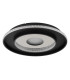 Marsh Integrated LED Semi Flush Ceiling Light Matt Black LED Dimmable 2700-6500K Remote Control Timer-2
