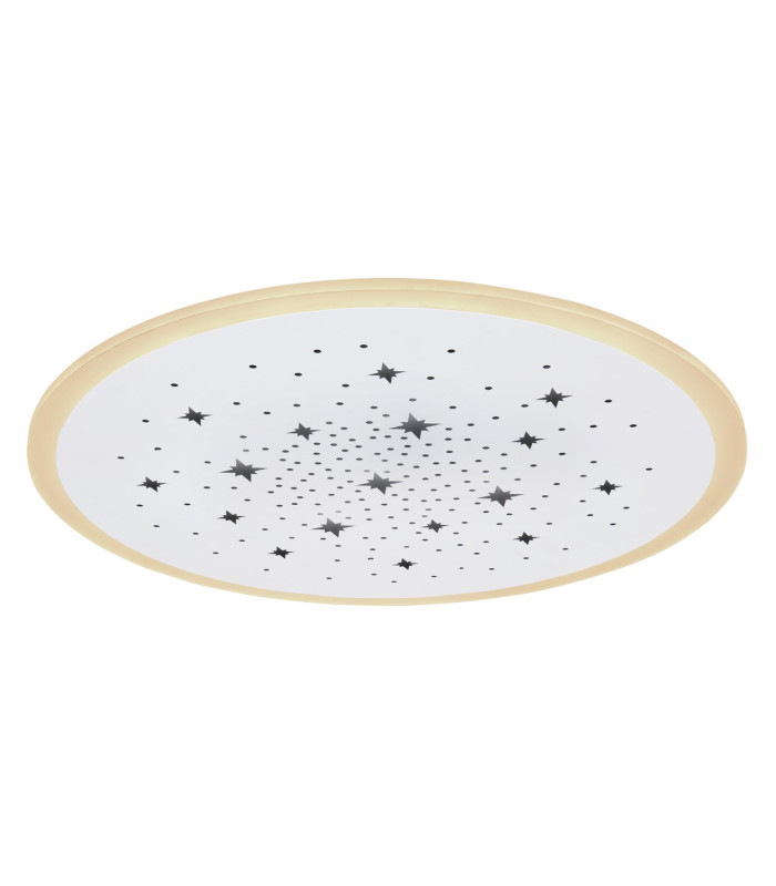 Murphy 38cm Integrated LED Semi Flush Ceiling Light White LED Dimmable 2700-6500K Remote Control-1