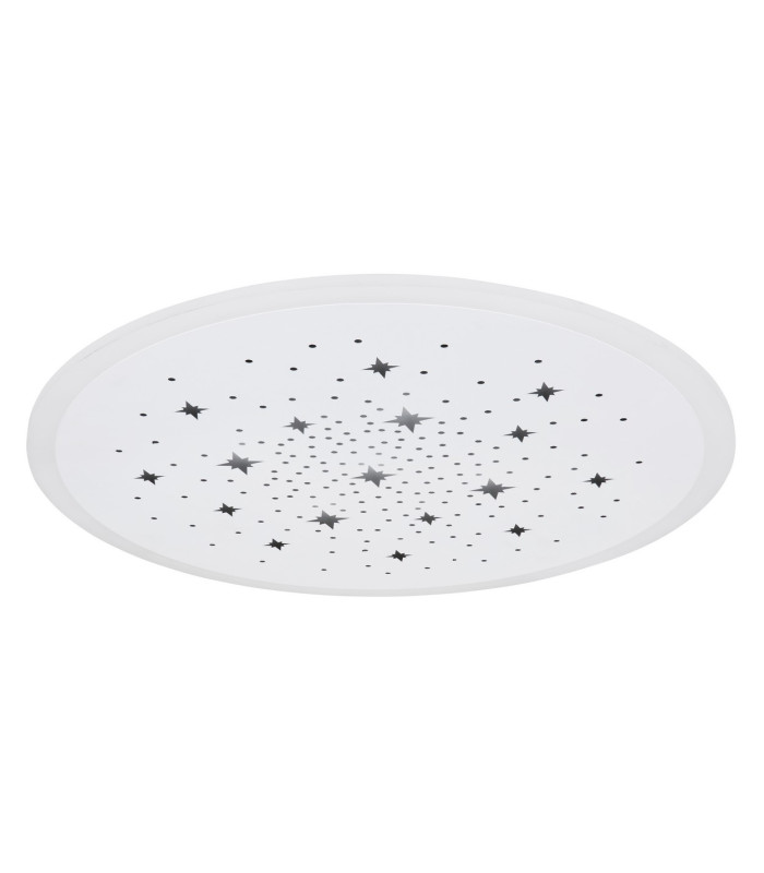 Murphy 38cm Integrated LED Semi Flush Ceiling Light White LED Dimmable 2700-6500K Remote Control-2