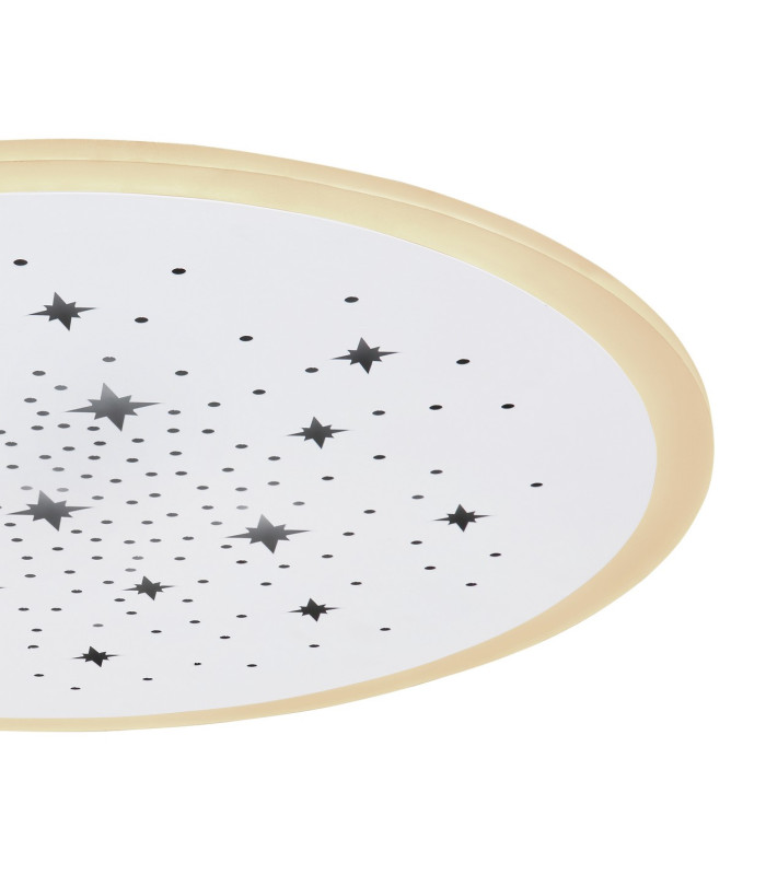 Murphy 38cm Integrated LED Semi Flush Ceiling Light White LED Dimmable 2700-6500K Remote Control-4
