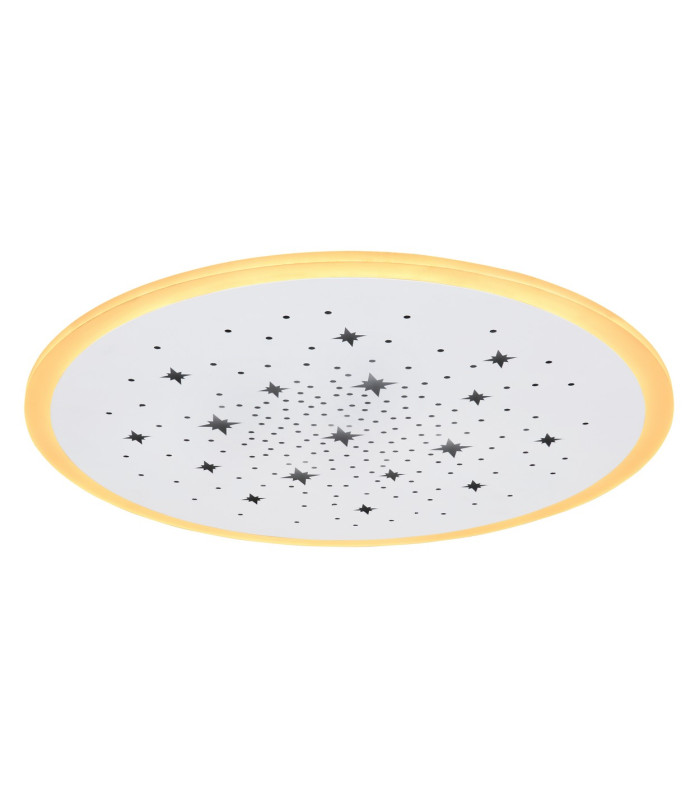 Murphy 38cm Integrated LED Semi Flush Ceiling Light White LED Dimmable 2700-6500K Remote Control-5
