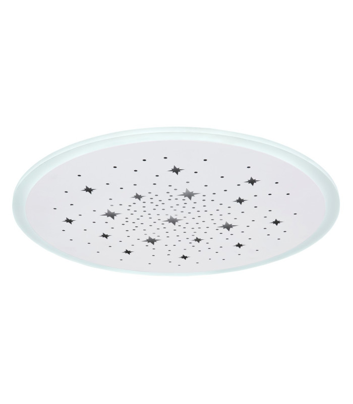 Murphy 38cm Integrated LED Semi Flush Ceiling Light White LED Dimmable 2700-6500K Remote Control-6