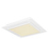 Murphy Square Integrated LED Semi Flush Ceiling Light White LED Dimmable 2700-6500K Remote Control-1