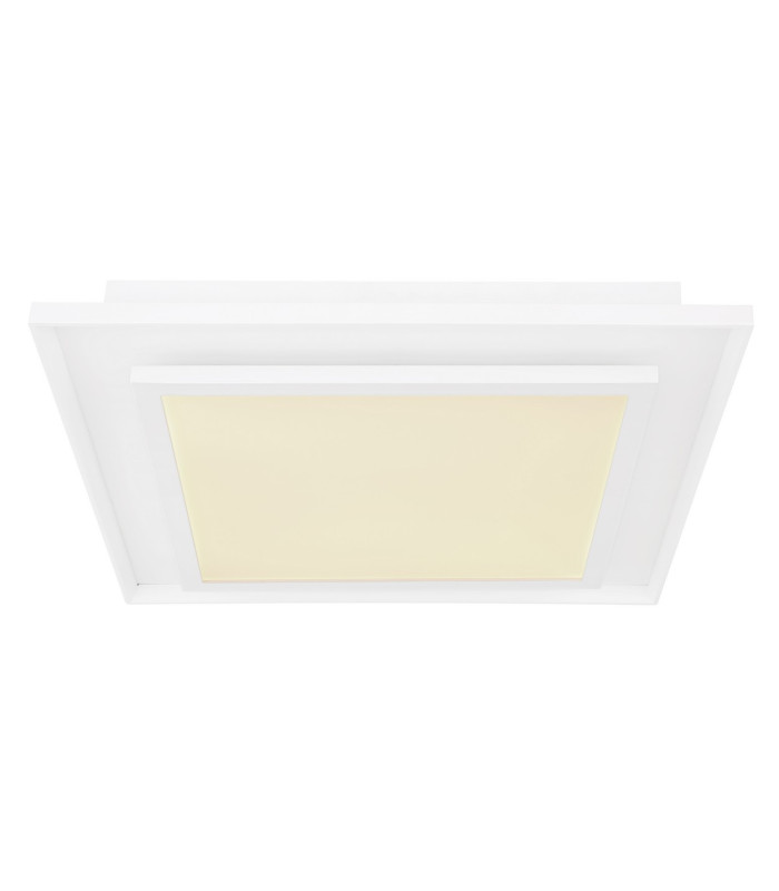 Murphy Square Integrated LED Semi Flush Ceiling Light White LED Dimmable 2700-6500K Remote Control-3