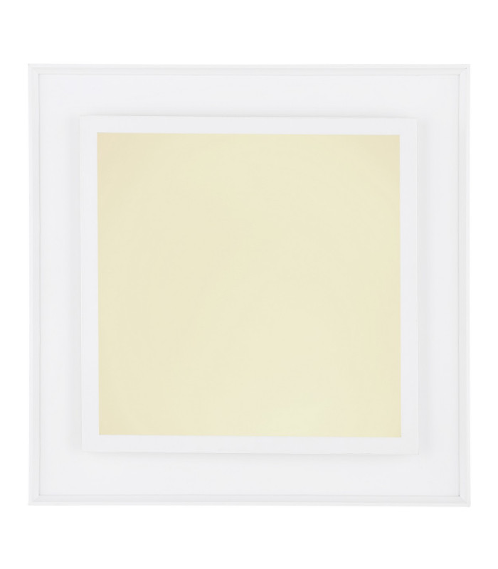 Murphy Square Integrated LED Semi Flush Ceiling Light White LED Dimmable 2700-6500K Remote Control-4